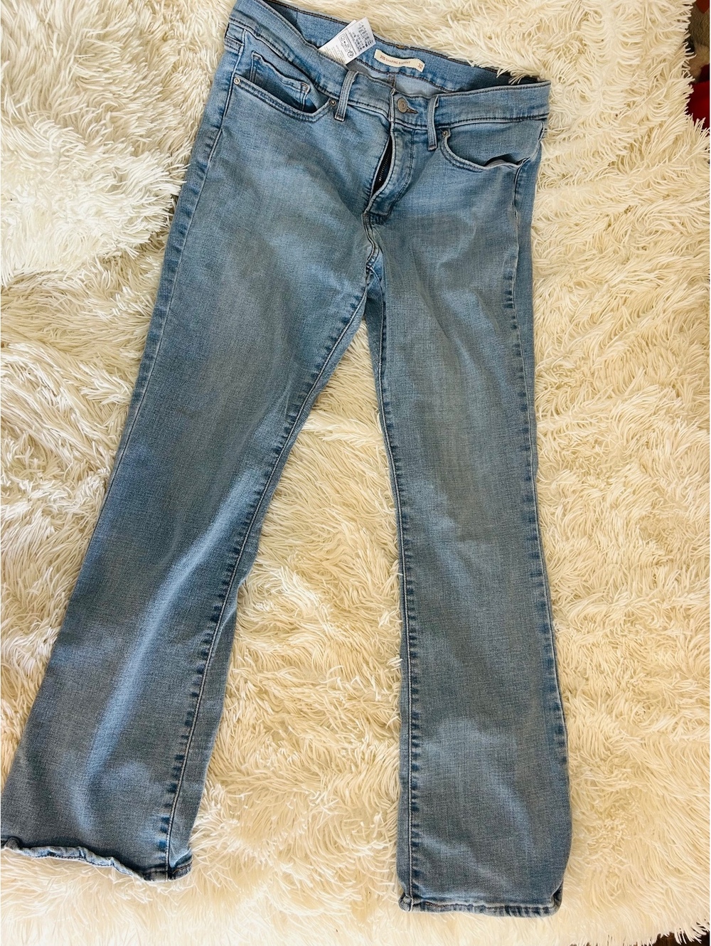 Levi's 315 Shaping Bootcut Jeans Light Blue Size 32
